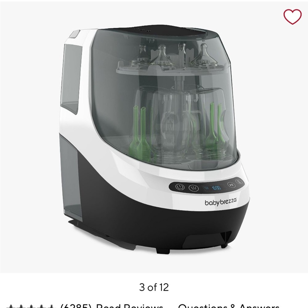 Baby Brezza Sterilizer and Dryer